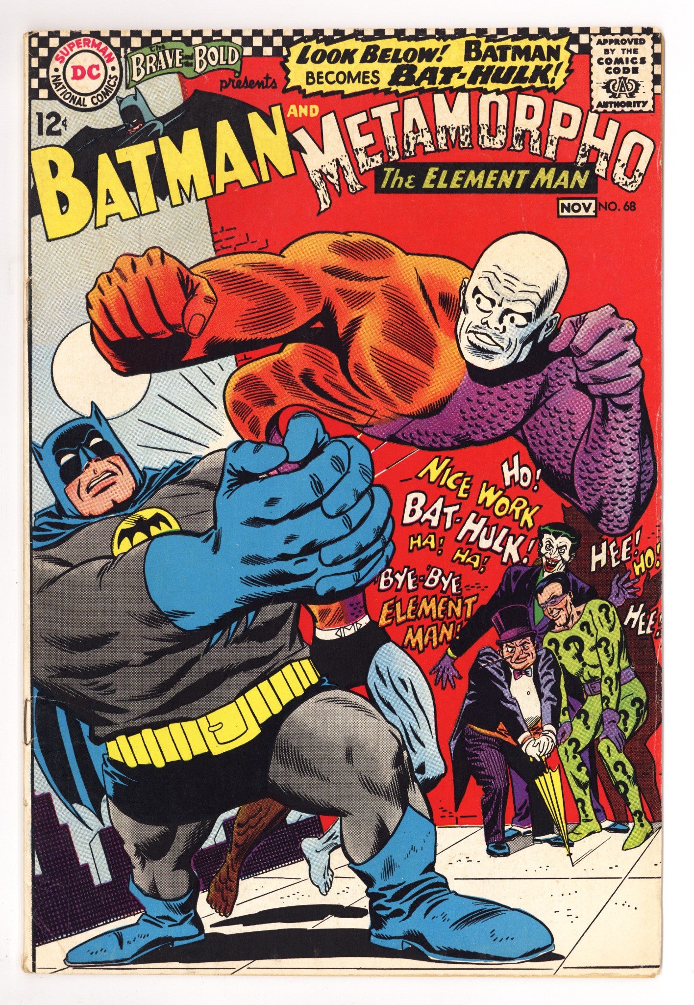 The Brave and the Bold Vol 1 68 VG (4.0) (1966) 