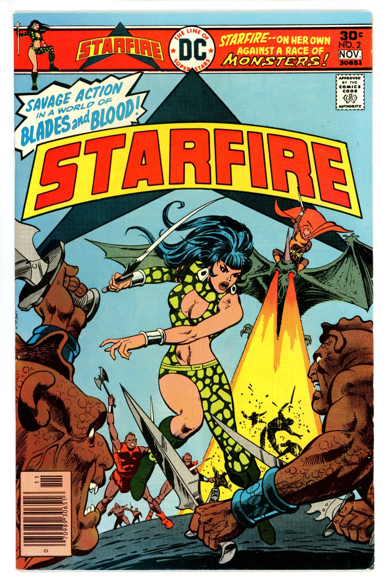 Starfire Vol 1 2 FN/VF (1976)