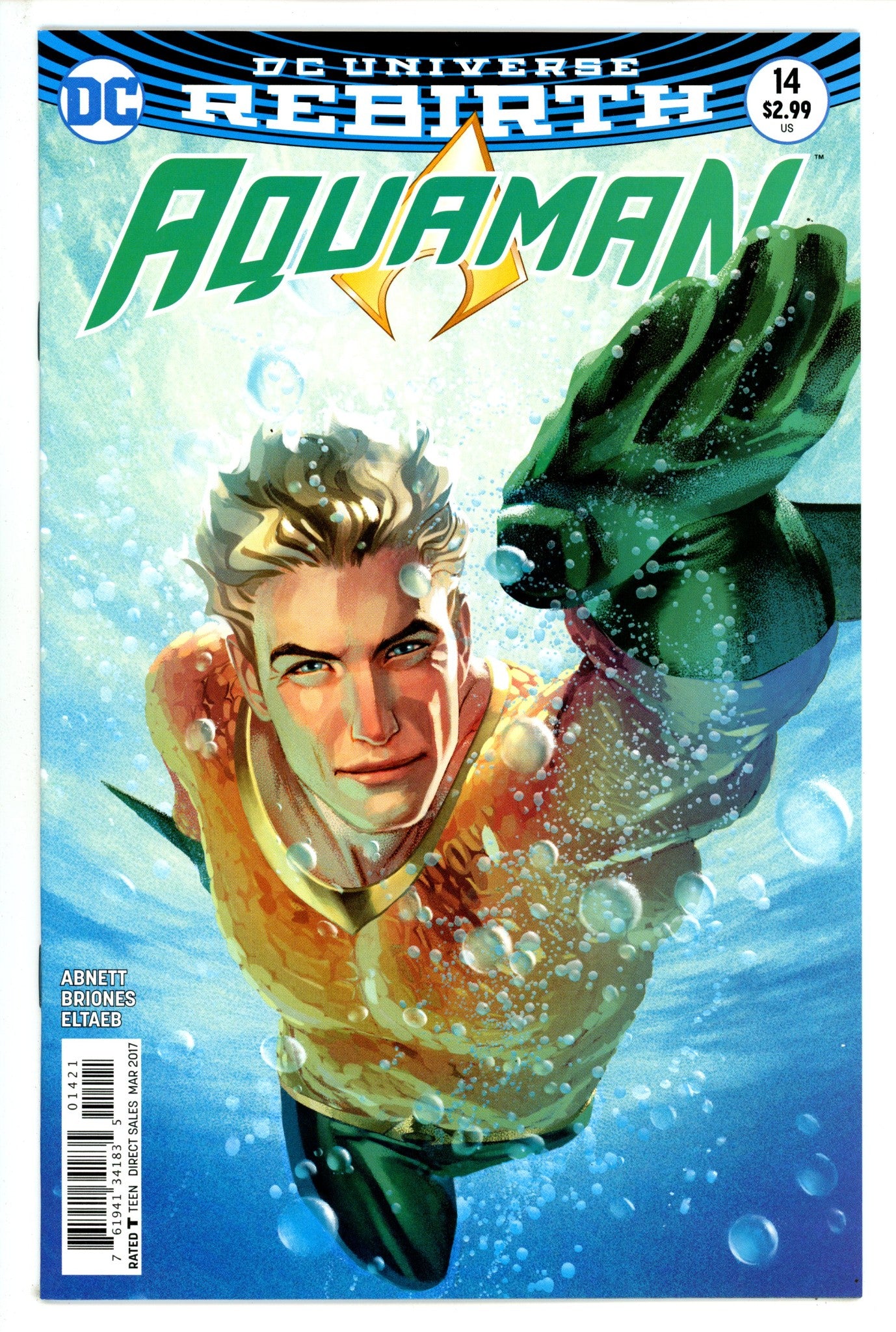 Aquaman Vol 8 14 High Grade (2017) Middleton Variant 