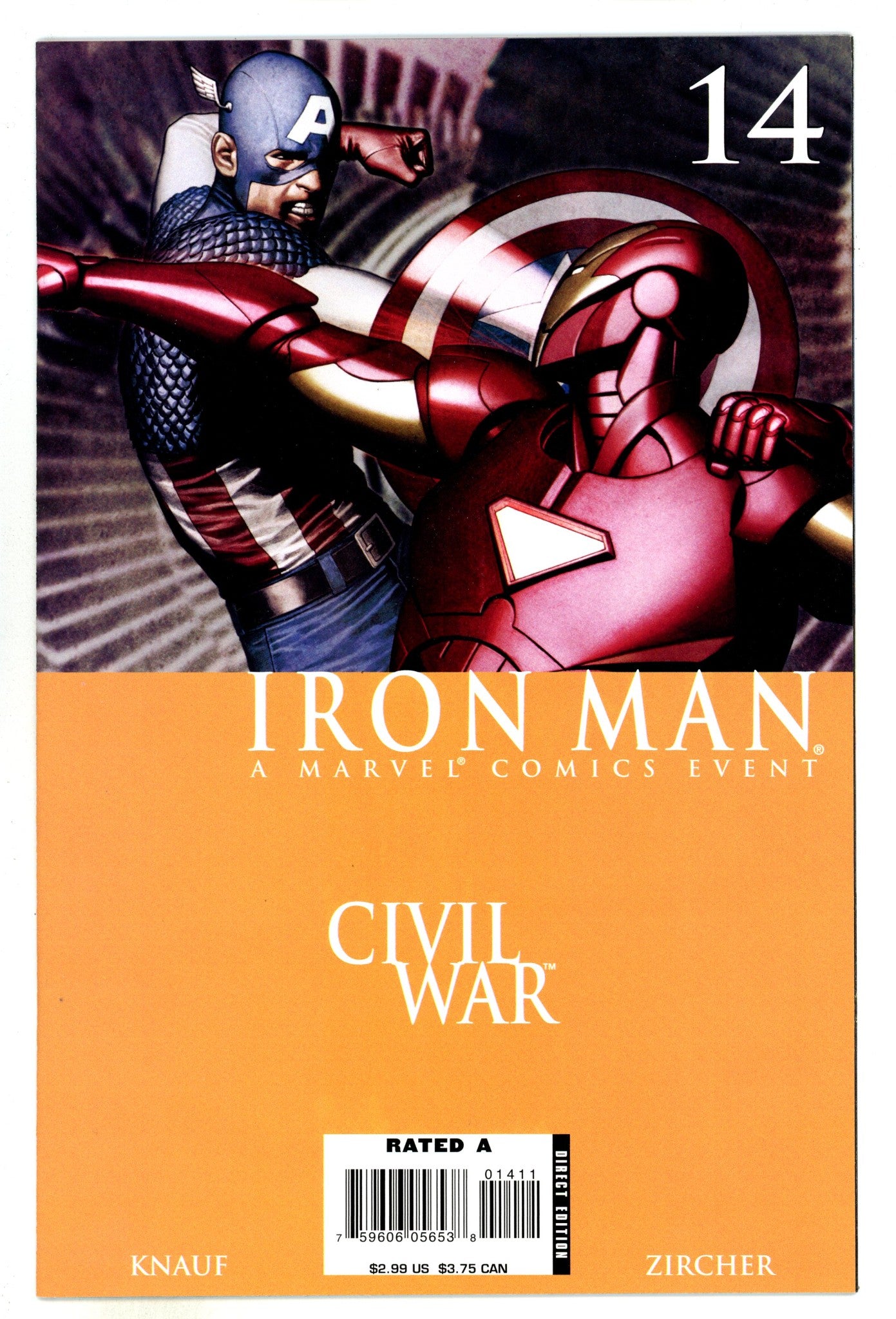 Iron Man Vol 4 14 High Grade (2007) 