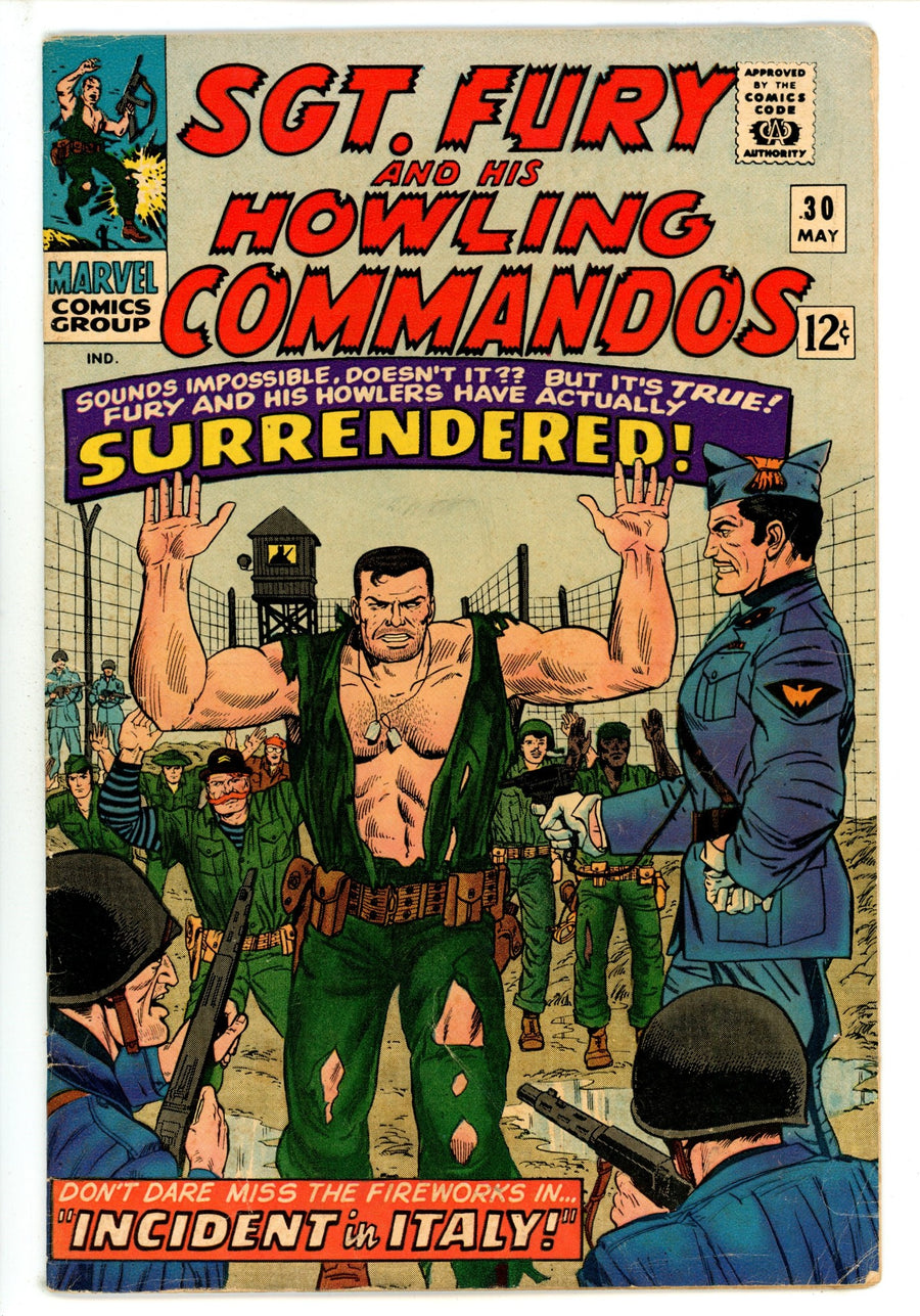Sgt. Fury 30 VG (4.0) (1966) 