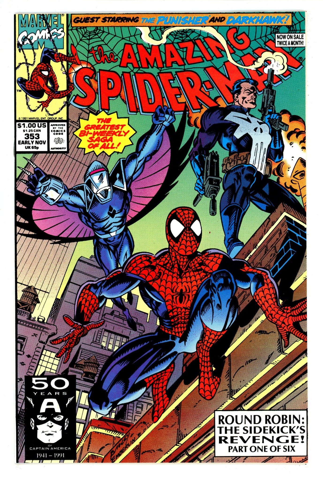 The Amazing Spider-Man Vol 1 353 FN/VF (7.0) (1991) 