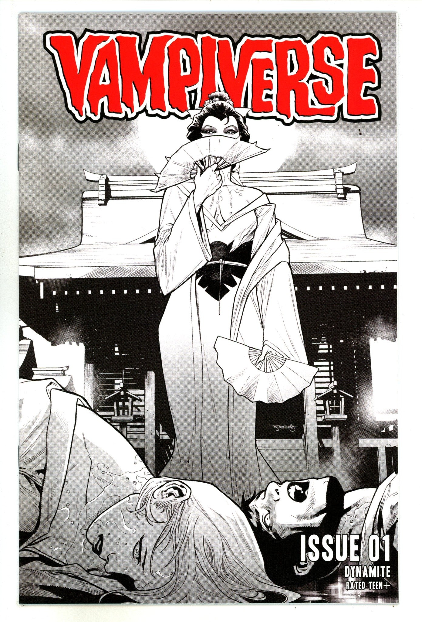 Vampiverse 1 High Grade (2021) Segovia B&W Incentive Variant 