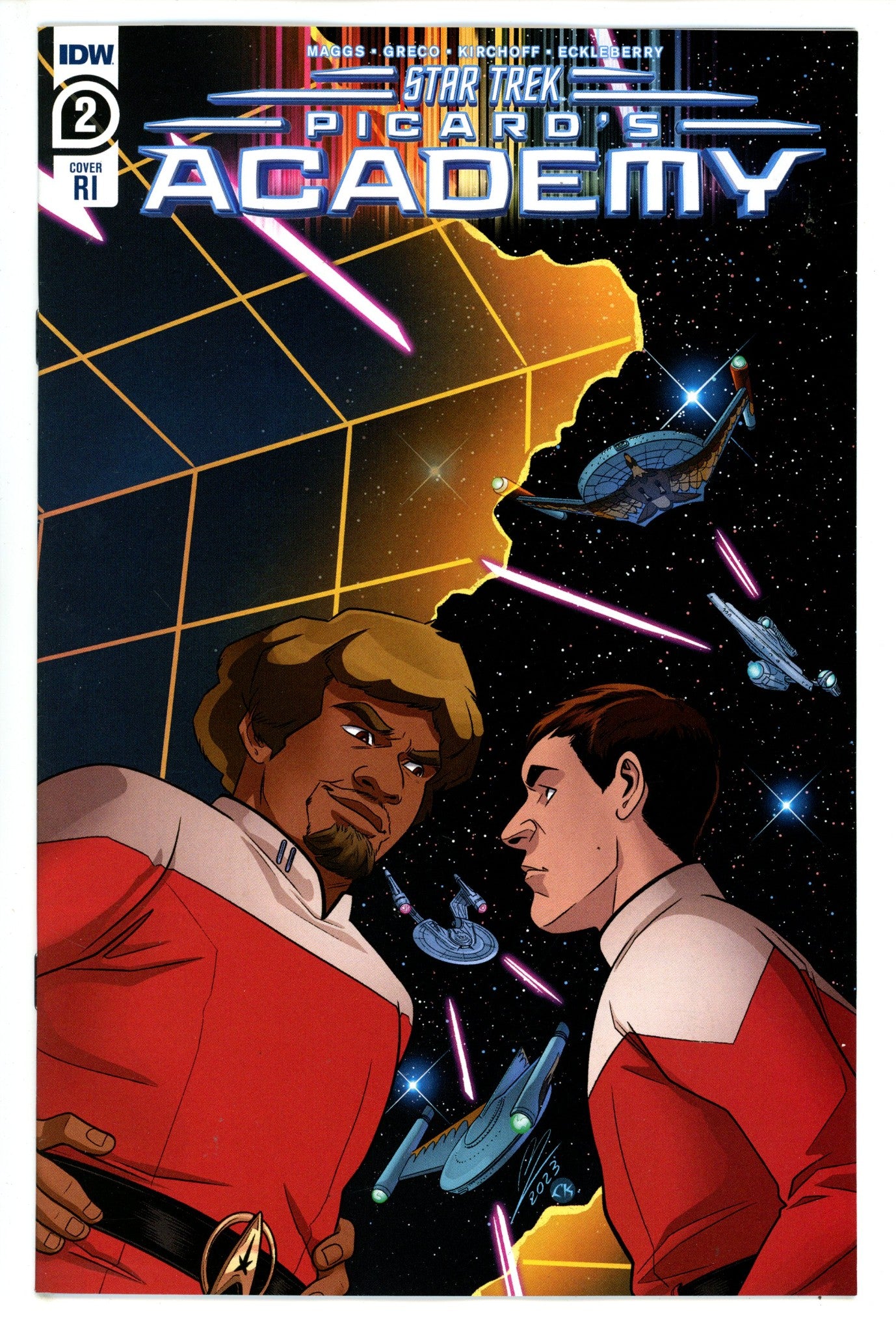 Star Trek Picards Academy 2 Levens Incentive Variant VF/NM (2023)