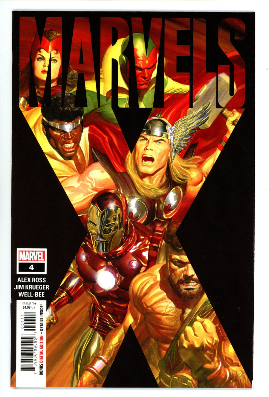 Marvels X 4 High Grade (2020) 