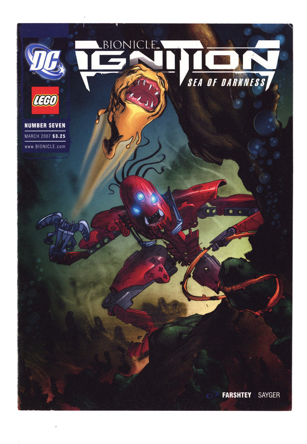 Bionicle Ignition 7 Mid Grade (2007) Canadian Price Variant