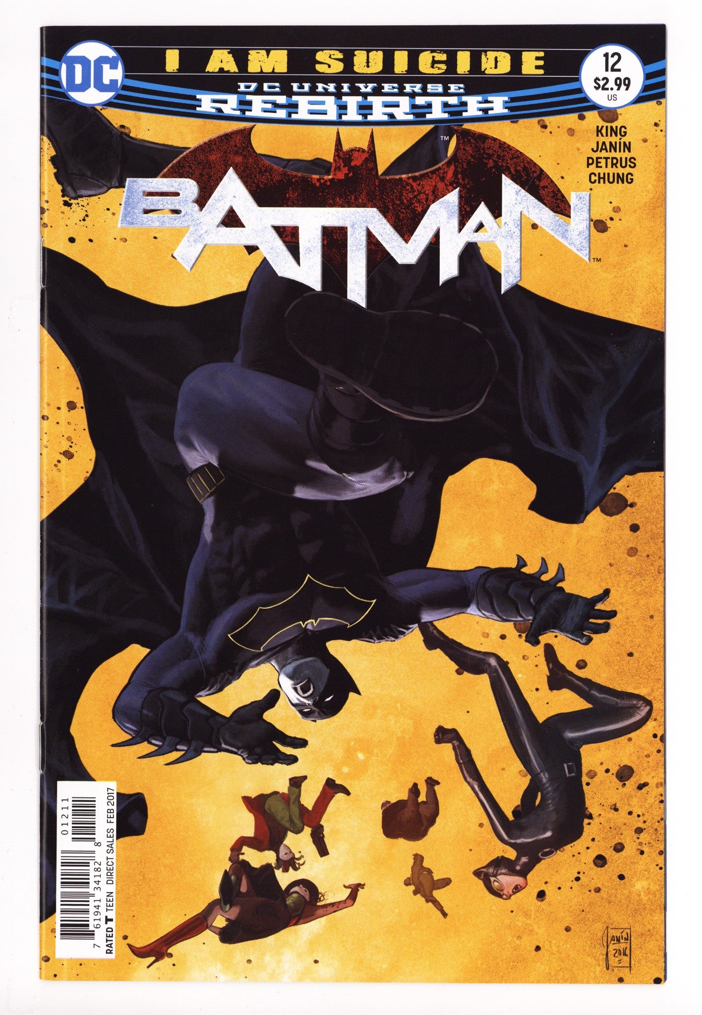Batman Vol 3 12 High Grade (2017) 