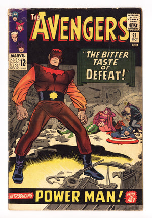 The Avengers Vol 1 21 GD/VG (3.0) (1965) 