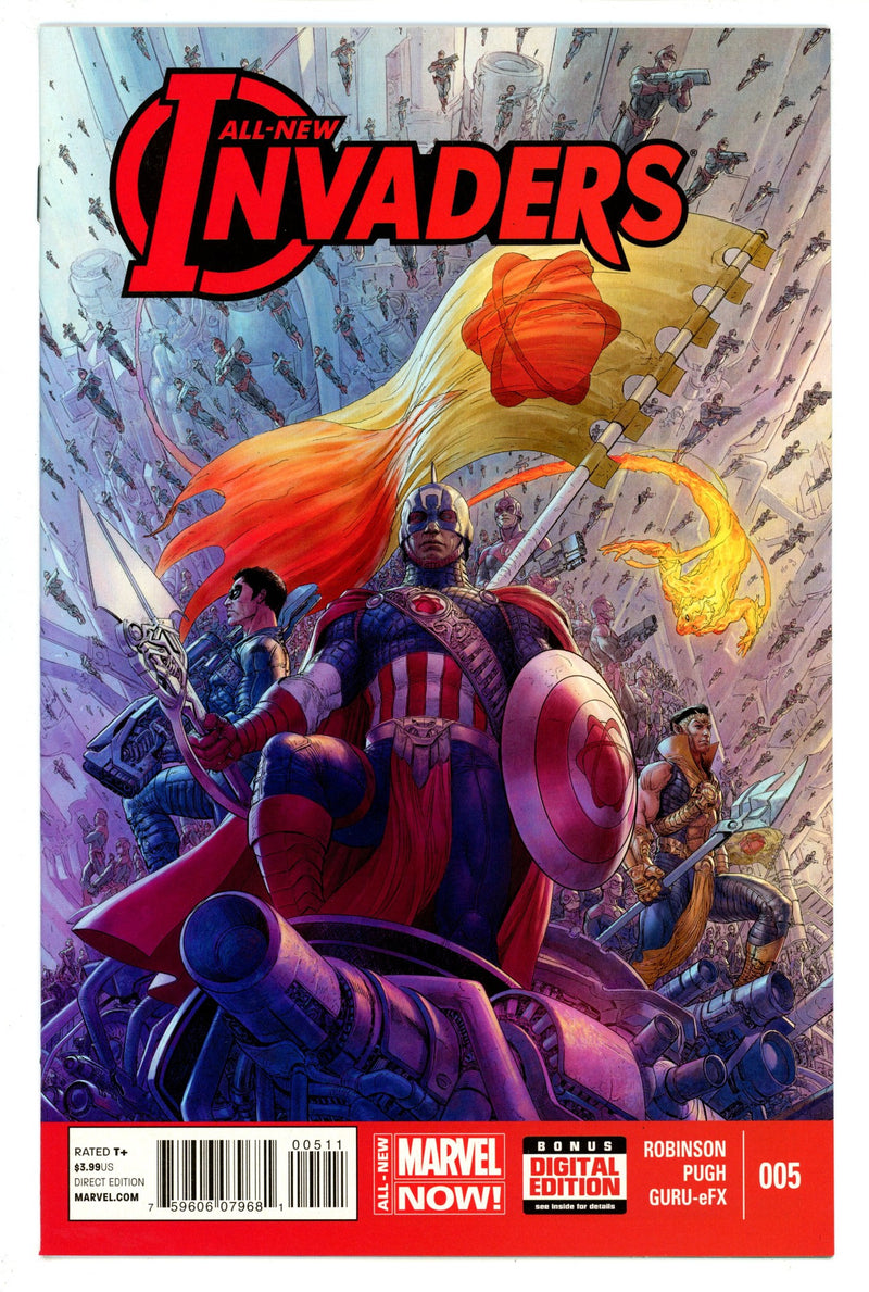 All-New Invaders 5 High Grade (2014) 