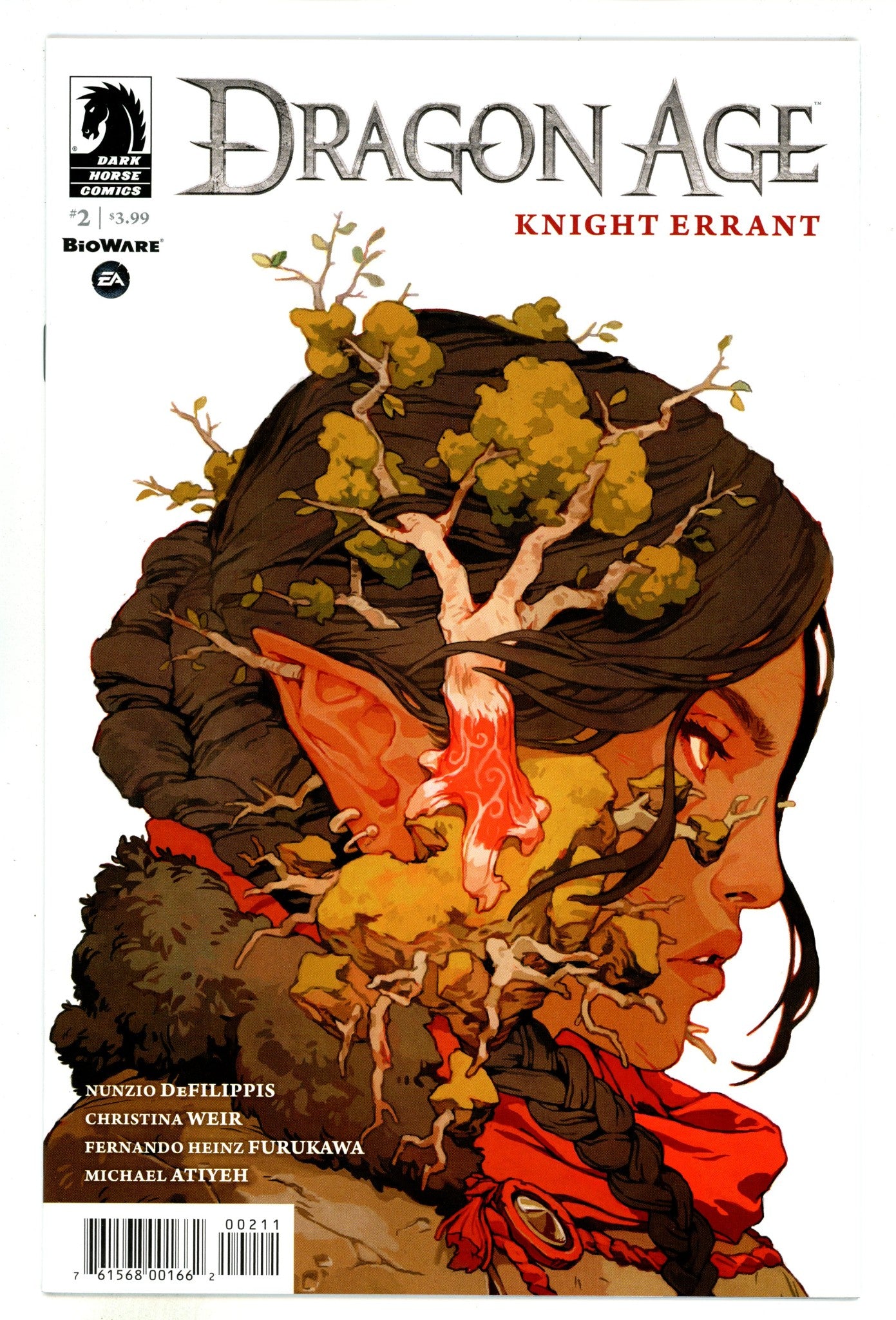 Dragon Age: Knight Errant 2 VF/NM (9.0) (2017) 