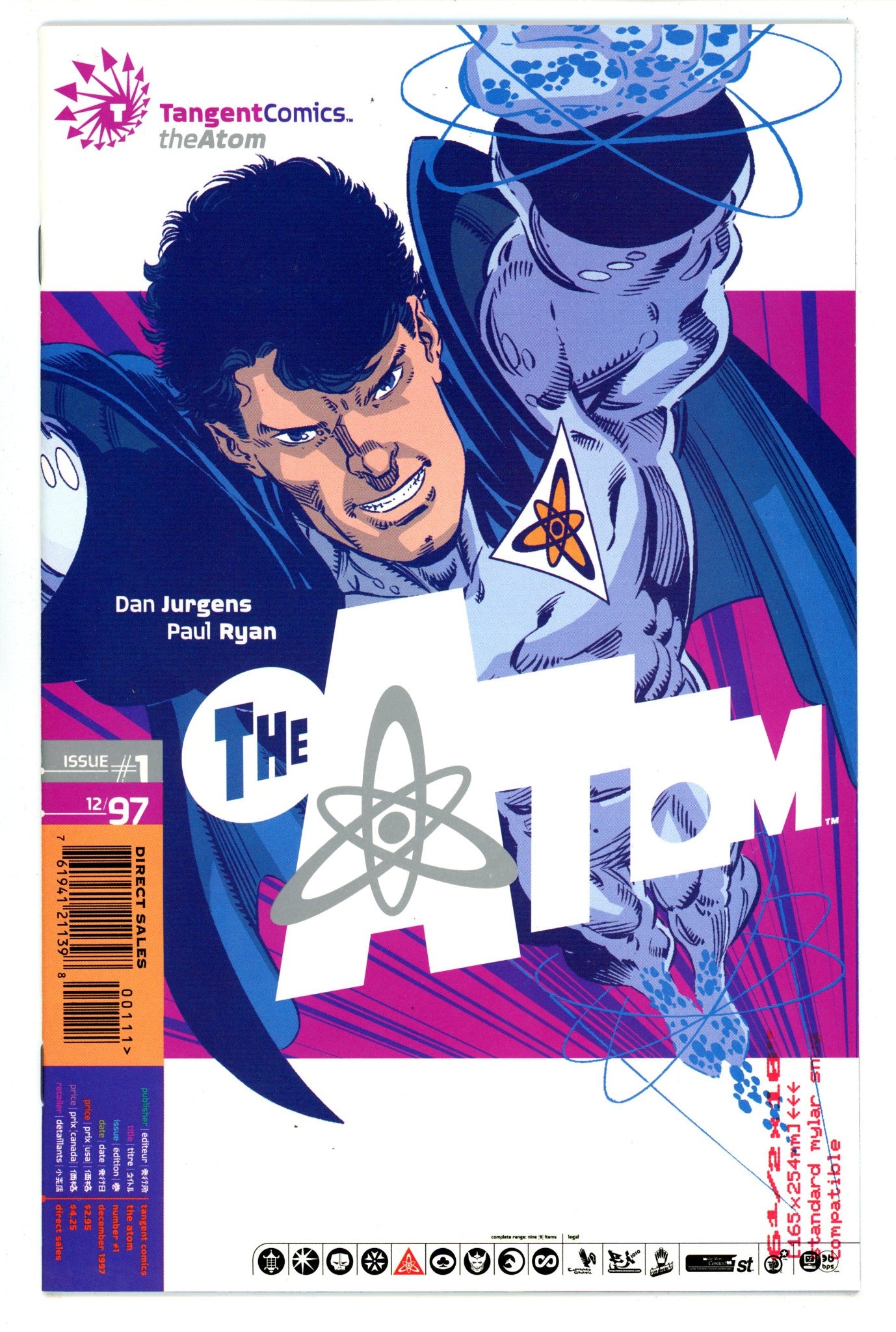 Tangent Comics / The Atom  1  High Grade  (1997)   