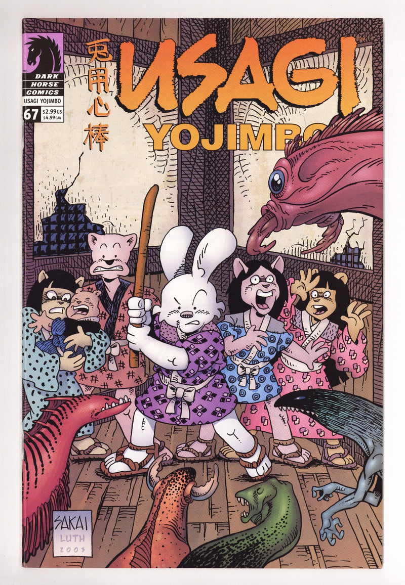 Usagi Yojimbo Vol 3 67 High Grade Dark Horse (2003) | CaptCan Comics ...