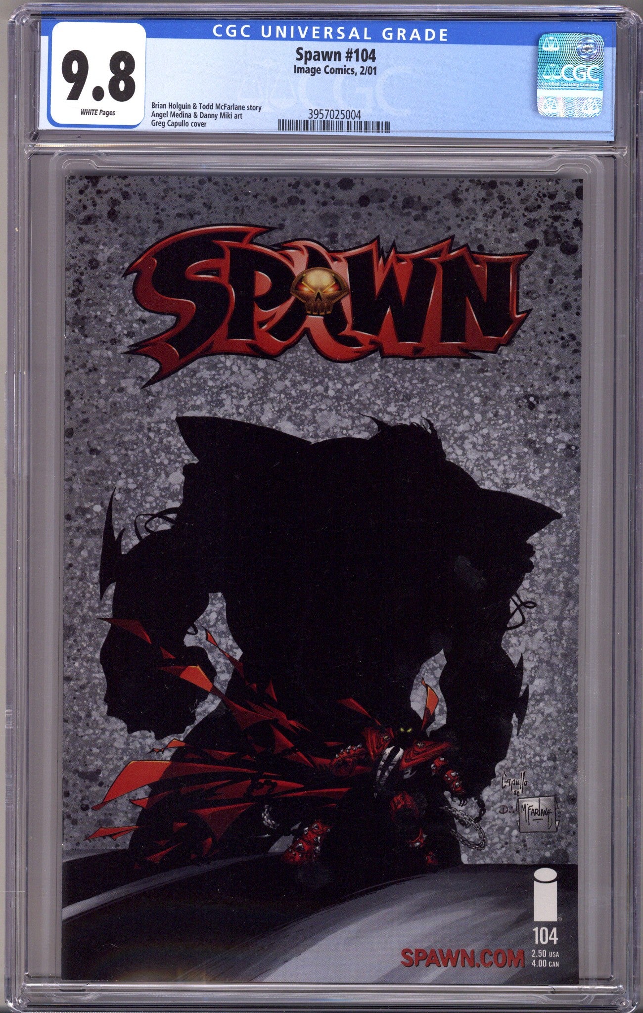 Spawn 104 CGC 9.8 (NM/M) (2001)