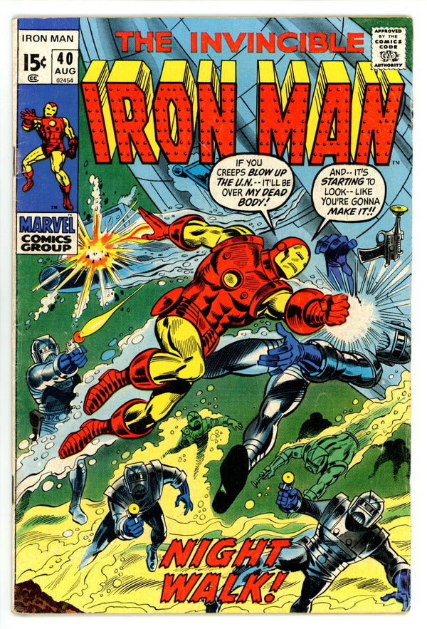 Iron Man Vol 1 40 VG+ (4.5) (1971)