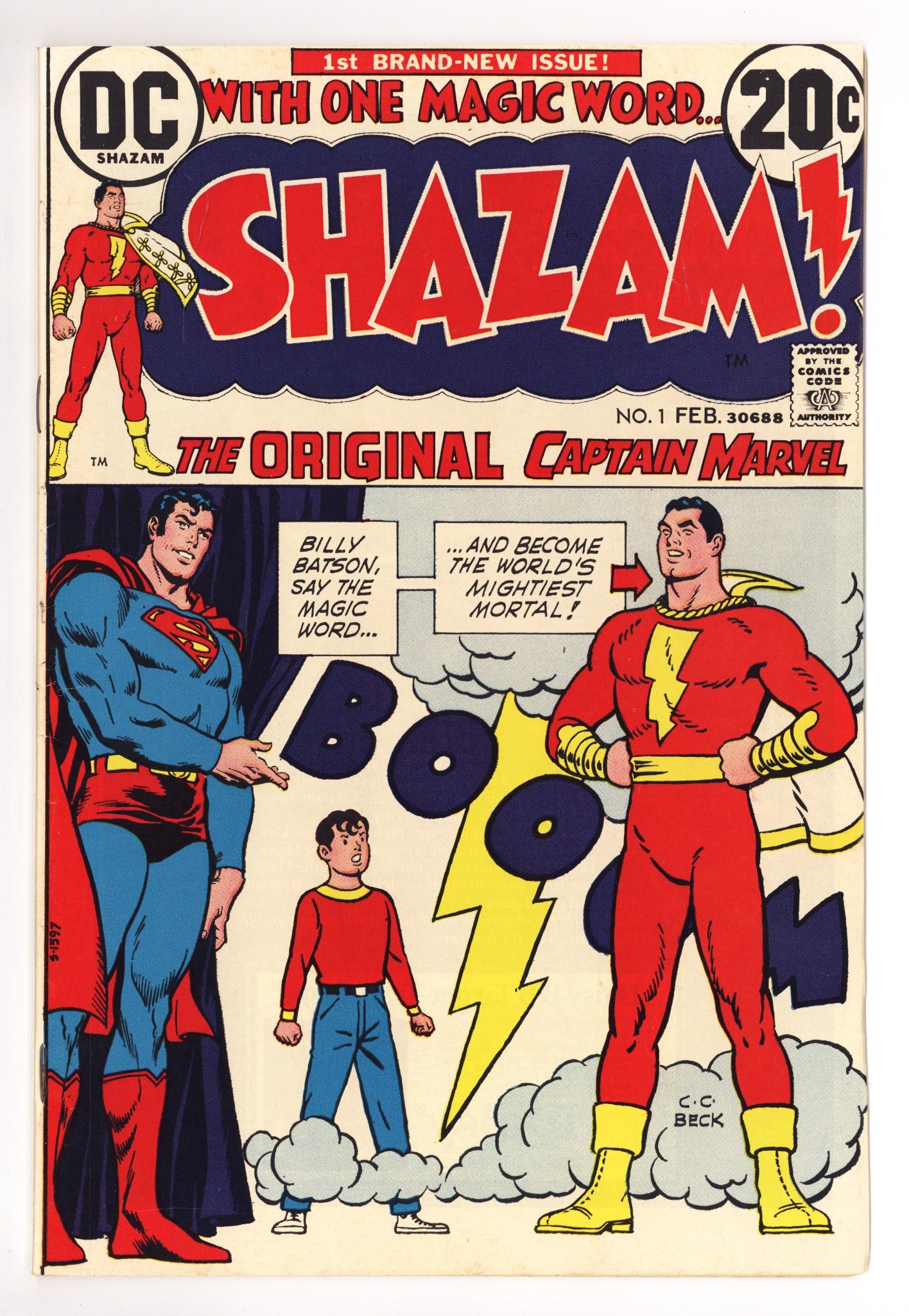 Shazam! Vol 1 1 FN (6.0) (1973) 