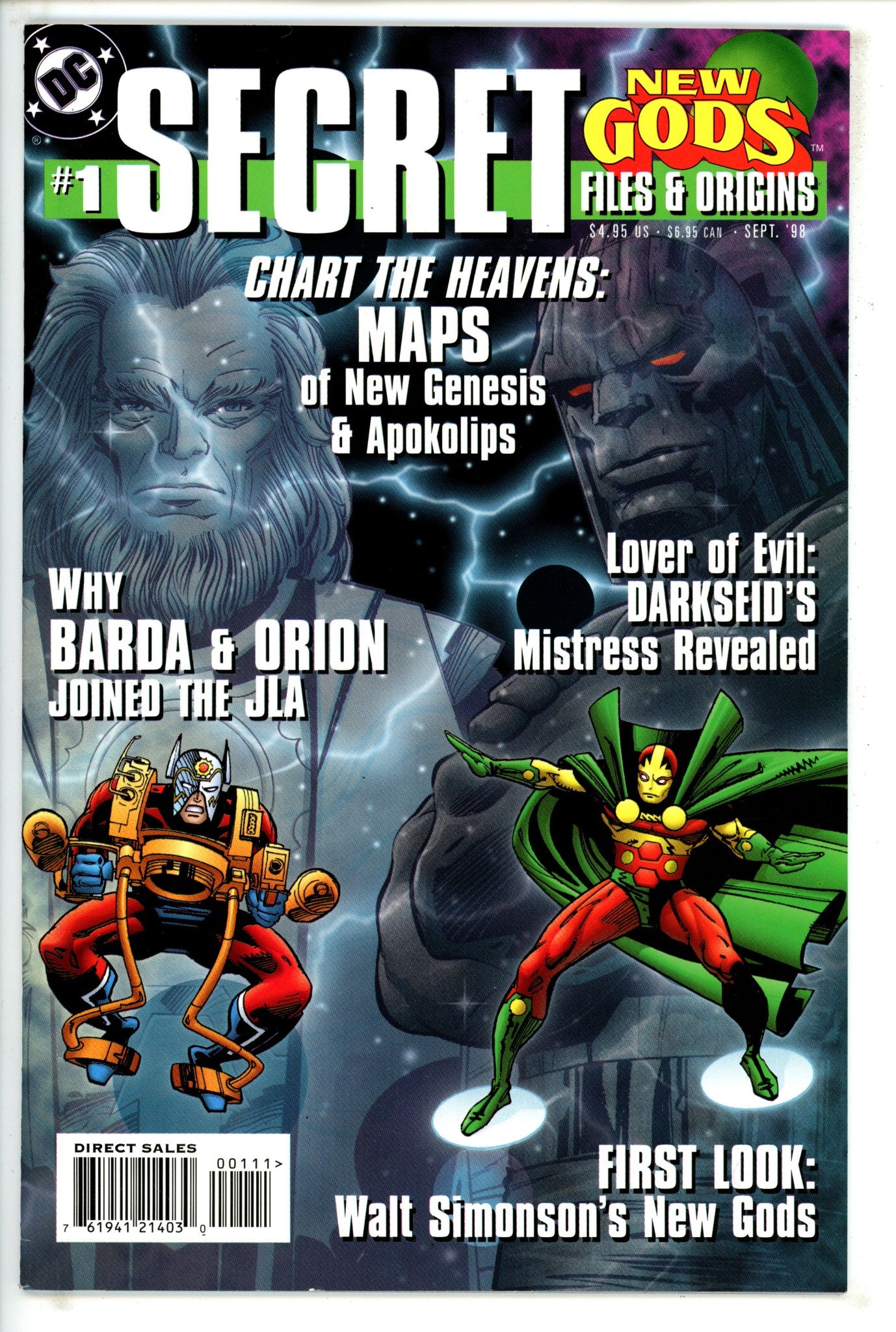 New Gods Secret Files 1 (1998)