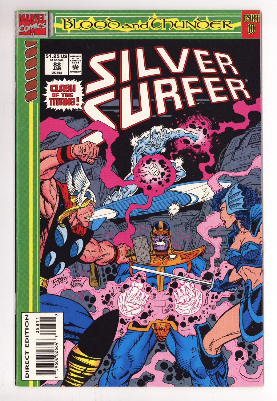 Silver Surfer Vol 3 88 Mid Grade (1994) 