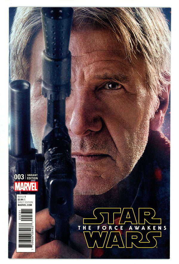 Star Wars: The Force Awakens Adaptation 3 VF/NM (9.0) (2016) Movie Photo Incentive Variant