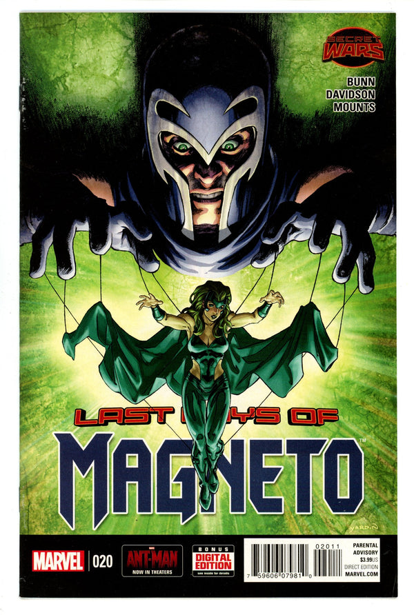 Magneto Vol 3 20 High Grade (2015)