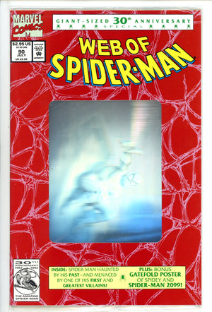 Web of Spider-Man Vol 1 90 New, Sealed (1992)
