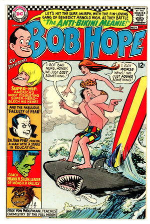 The Adventures of Bob Hope 101 VG+ (4.5) (1966) 