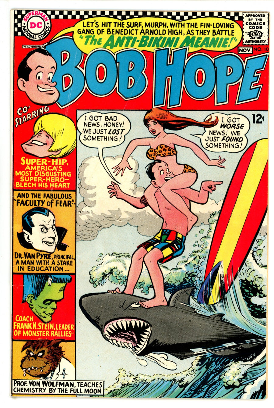 The Adventures of Bob Hope 101 VG+ (4.5) (1966) 