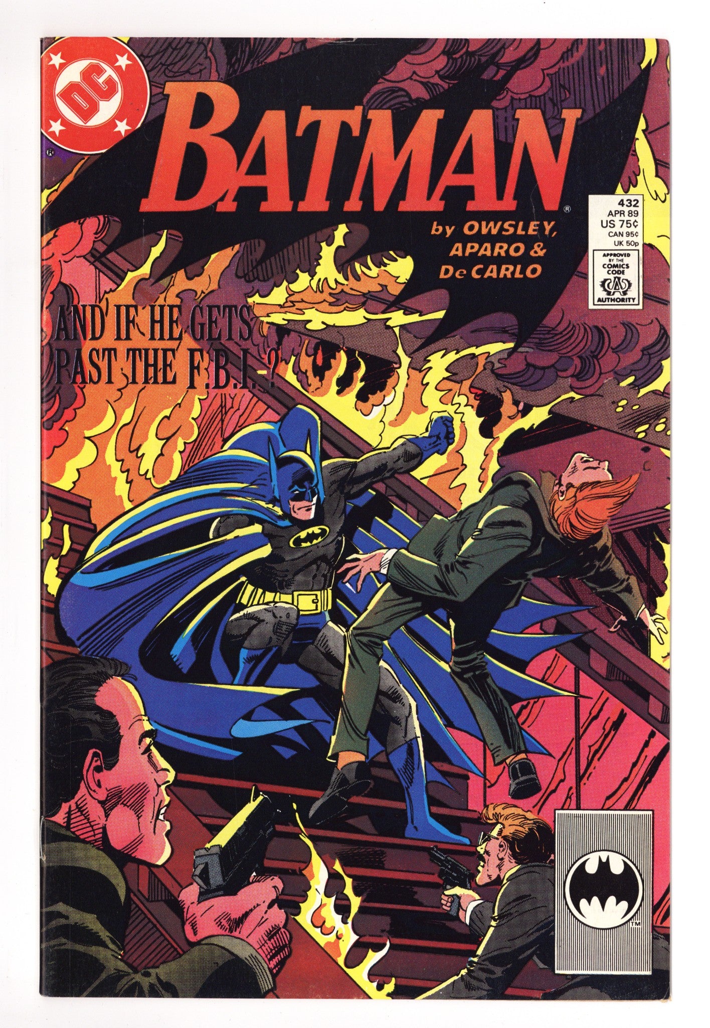 Batman Vol 1 432 Mid Grade (1989) 