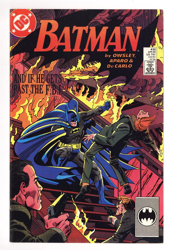 Batman Vol 1 432 Mid Grade (1989)