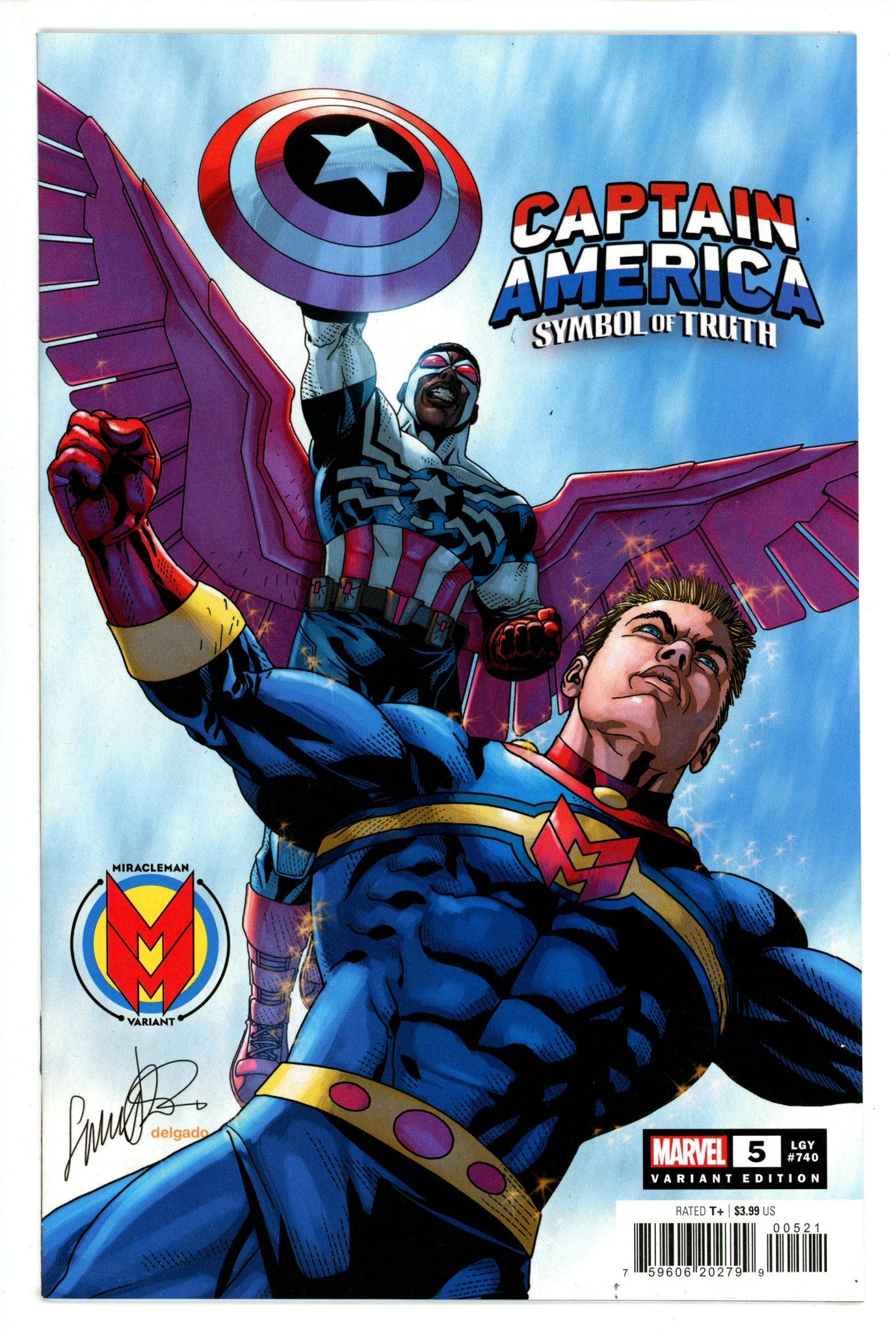 Captain America: Symbol of Truth 5 High Grade (2022) Larroca Variant 