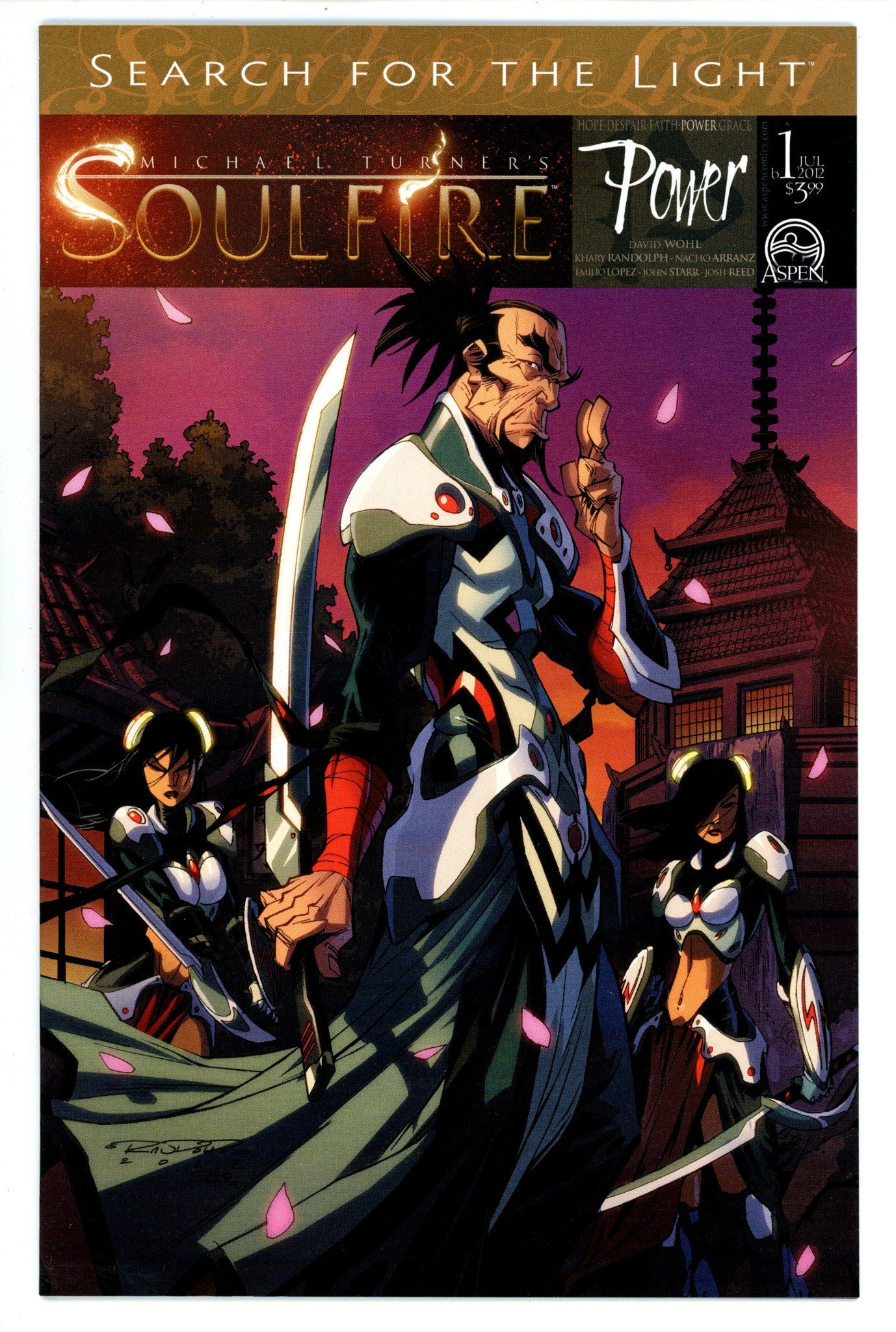 Michael Turner's Soulfire Power1High Grade(2012) RandolphVariant