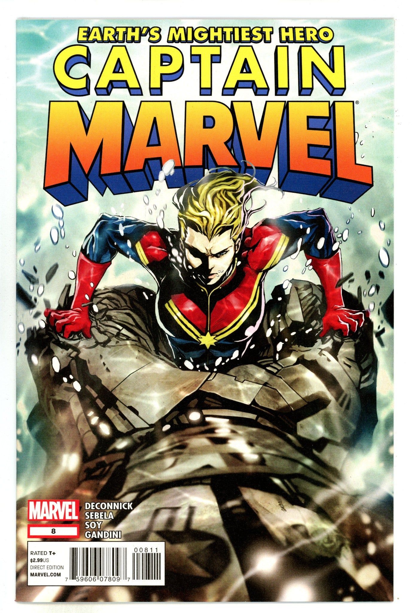 Captain Marvel Vol 8 8 High Grade (2013) 