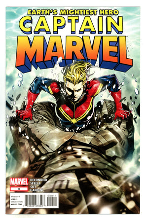 Captain Marvel Vol 8 8 High Grade (2013)