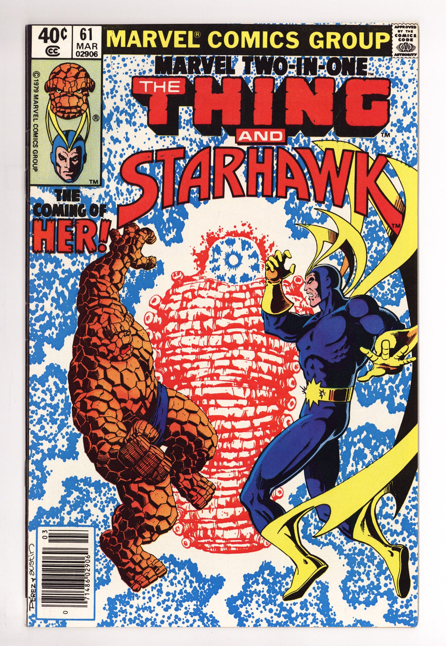 Marvel Two-in-One Vol 1 61 VF (8.0) (1980) Newsstand 