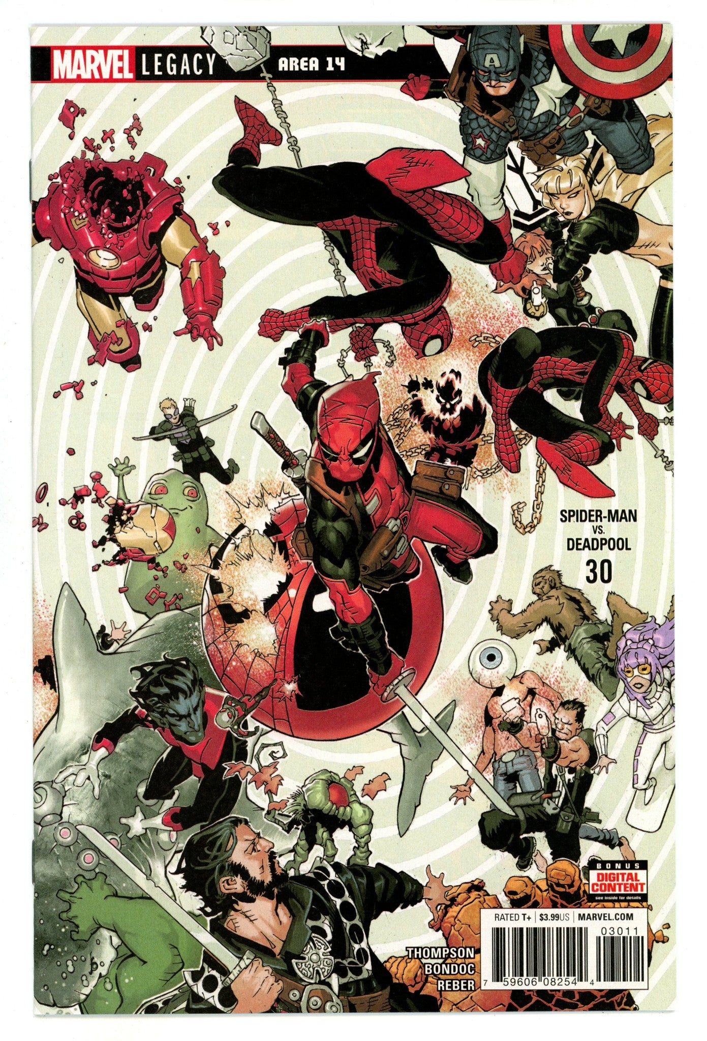 Spider-Man / Deadpool 30 High Grade (2018) 