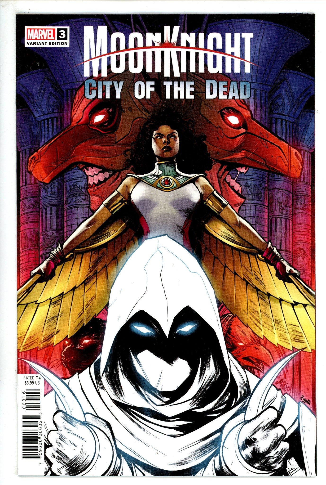 Moon Knight City Of The Dead 3 Anindito Incentive Variant VF/NM (1900)
