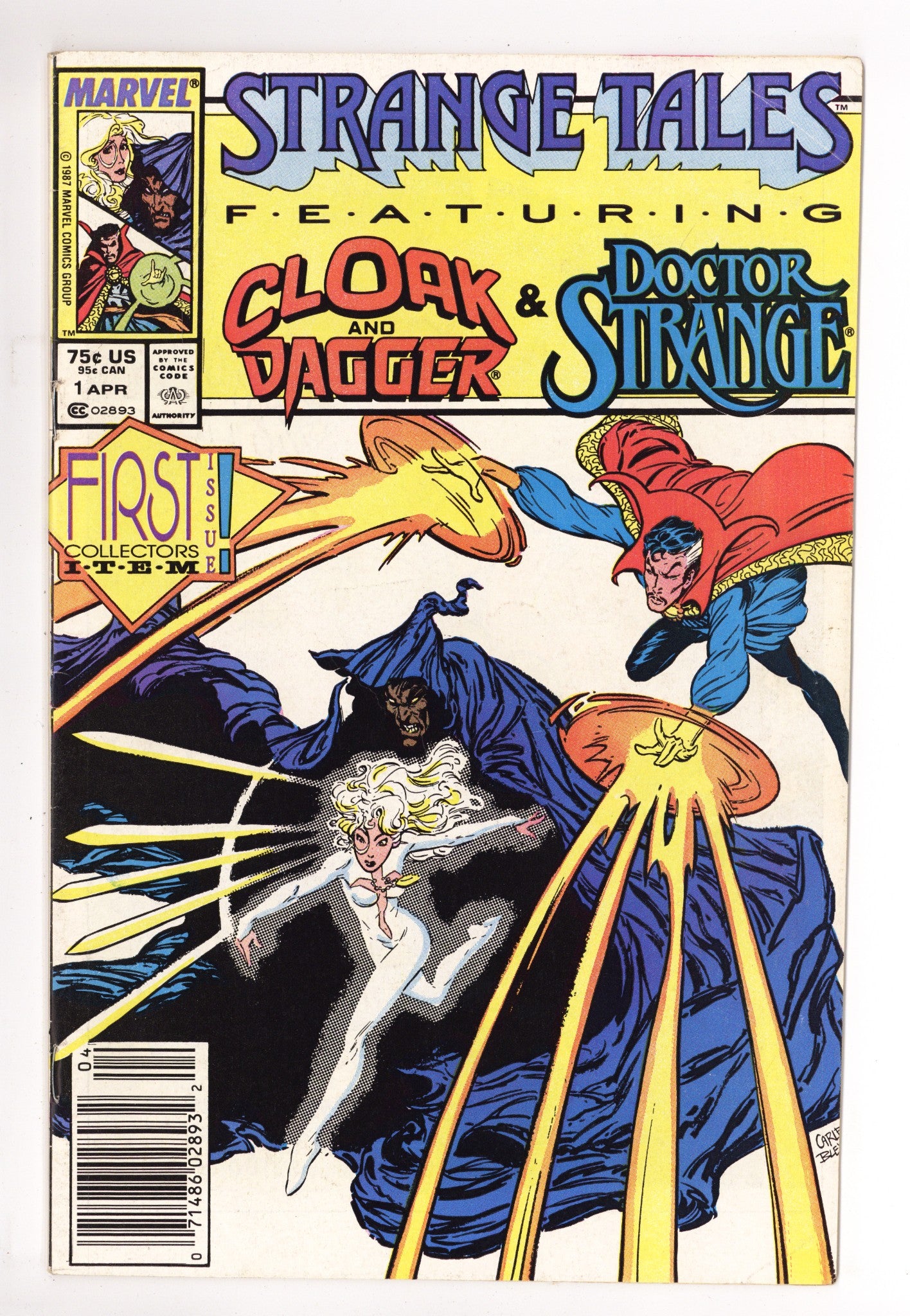 Strange Tales Vol 2 1 Mid Grade (1987) Newsstand 