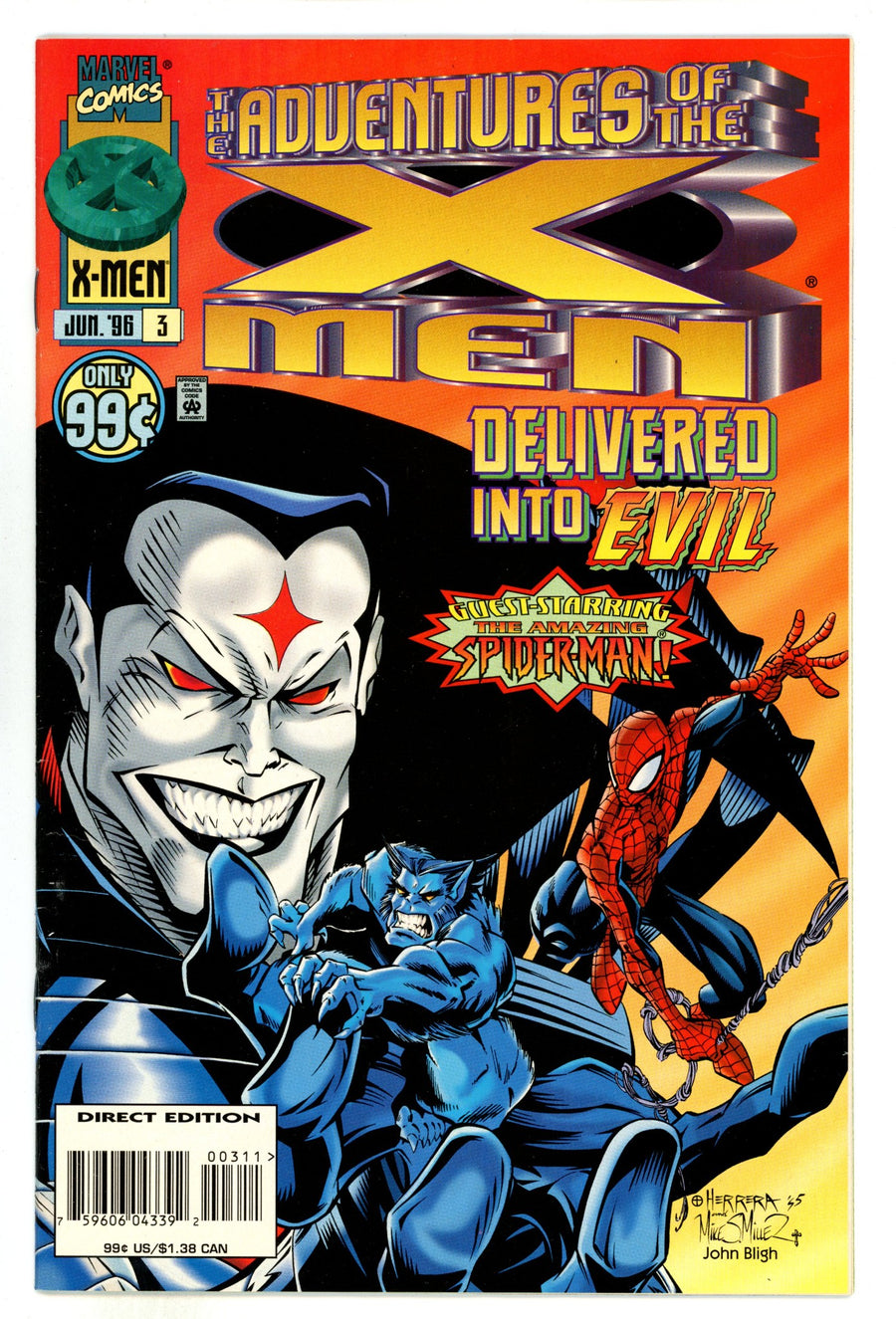 The Adventures of the X-Men 3 High Grade (1996) 