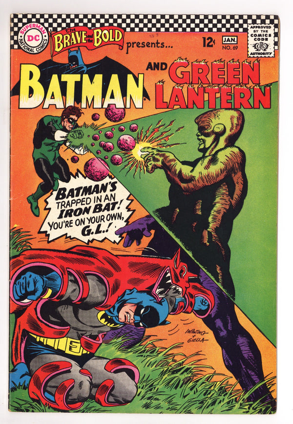 The Brave and the Bold Vol 1 69 FN (6.0) (1966)