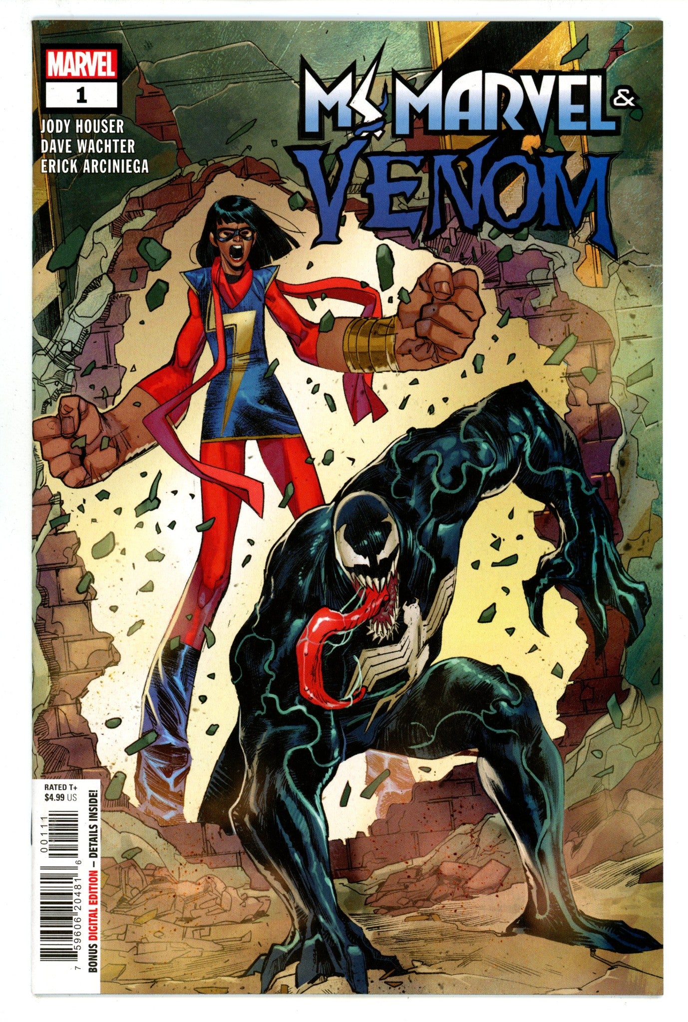 Ms. Marvel & Venom 1 High Grade (2022) 