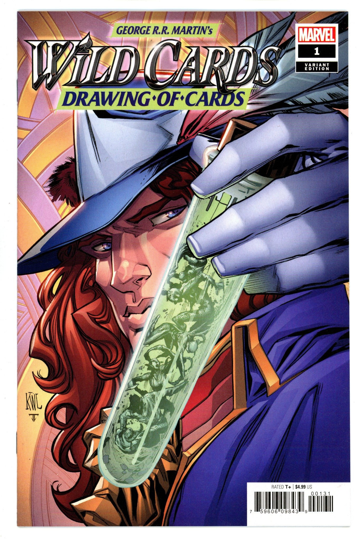 Wild Cards: The Drawing of Cards 1 High Grade (2022) Lashley Variant 