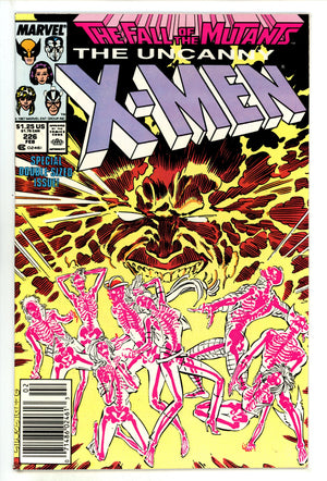 The Uncanny X-Men Vol 1 226 High Grade (1988) Newsstand