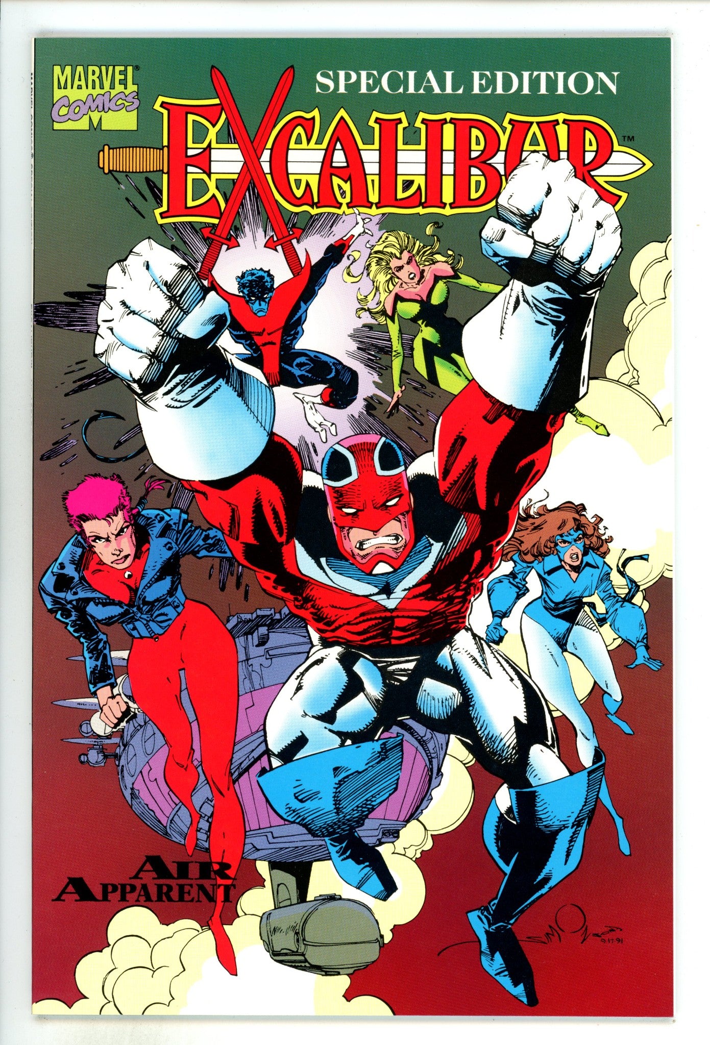 Excalibur: Air Apparent  [nn]  High Grade  (1991)  