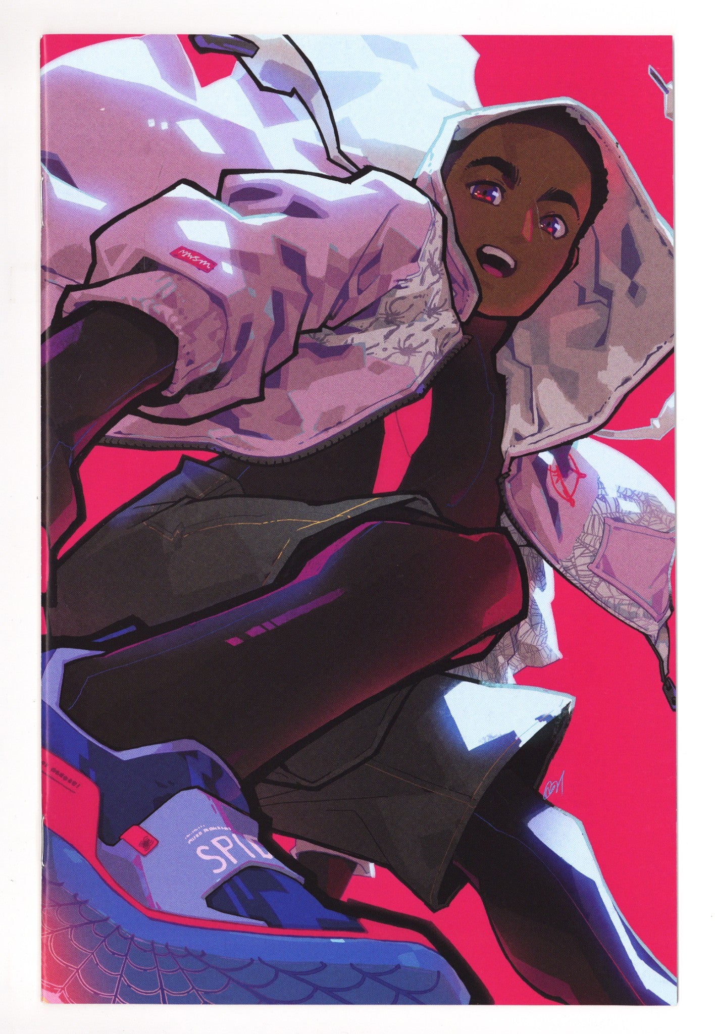 Miles Morales: Spider-Man Vol 1 27 (267)  VF+ (8.5)   (2021) Besch Virgin Unmasked Exclusive Variant  