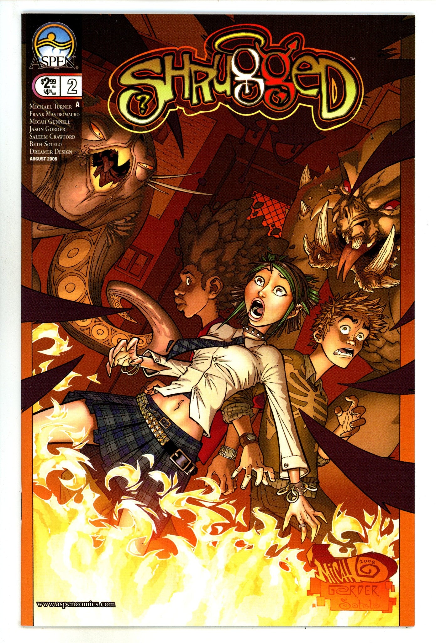 Shrugged Vol 1 2 High Grade (2006) 