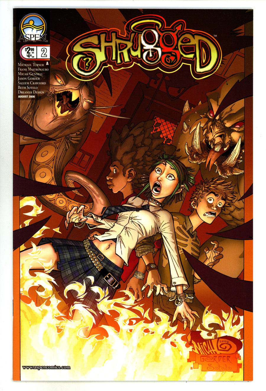 Shrugged Vol 1 2 High Grade (2006) 