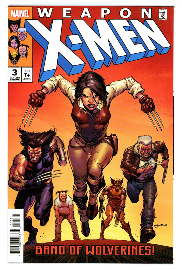 Weapon X-Men 3 ‚àö√°∆í¬±nar Variant (2024)