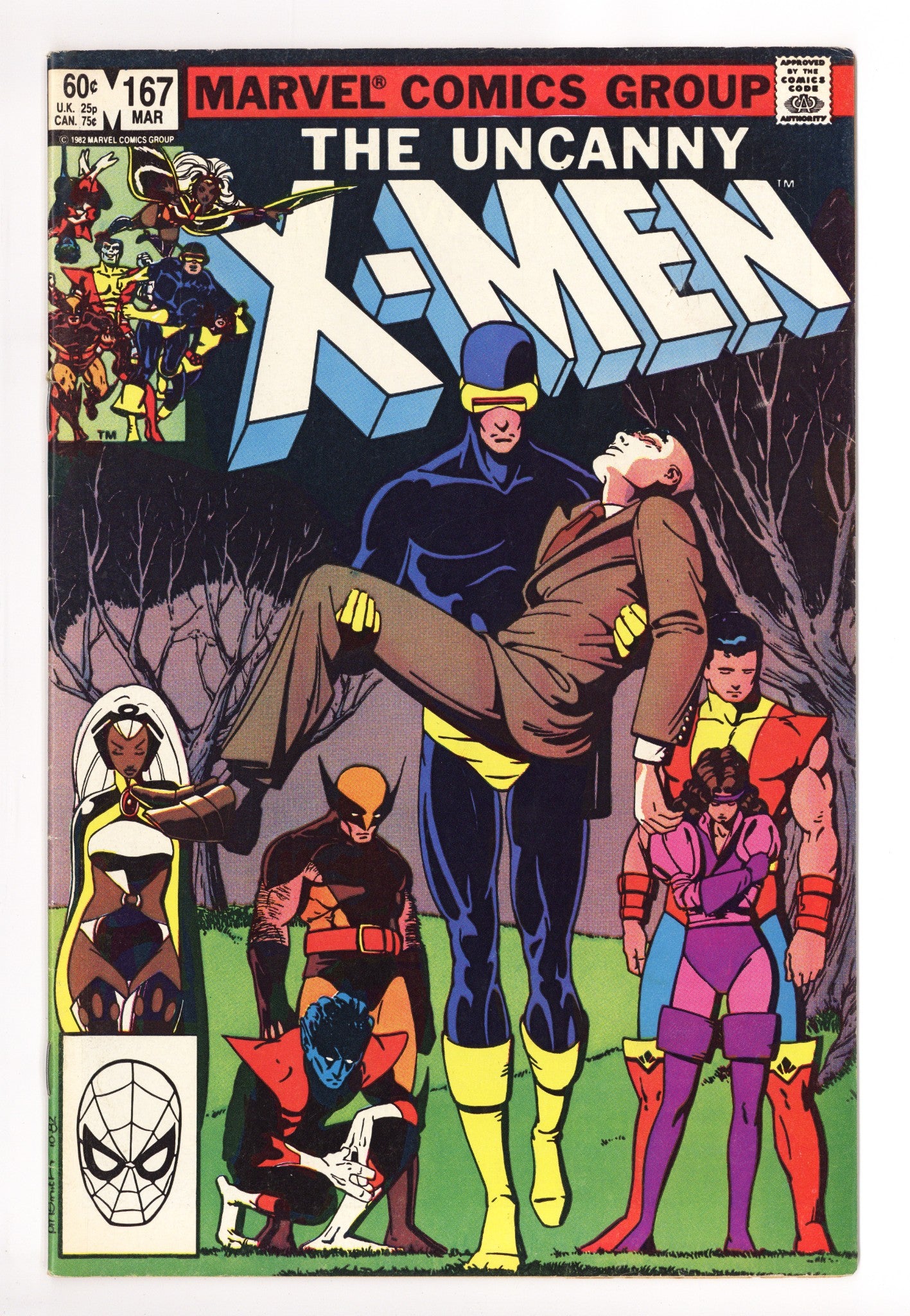 The Uncanny X-Men Vol 1 167 Mid Grade (1983) 