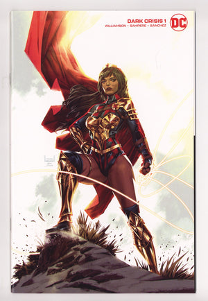 Dark Crisis on Infinite Earths 1 High Grade (2022) Ngu Minimal Trade Dress Exclusive Variant