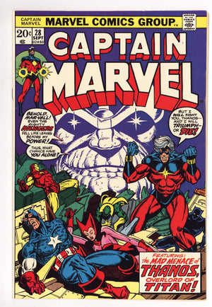 Captain Marvel Vol 1 28 VF/NM (9.0) (1973)