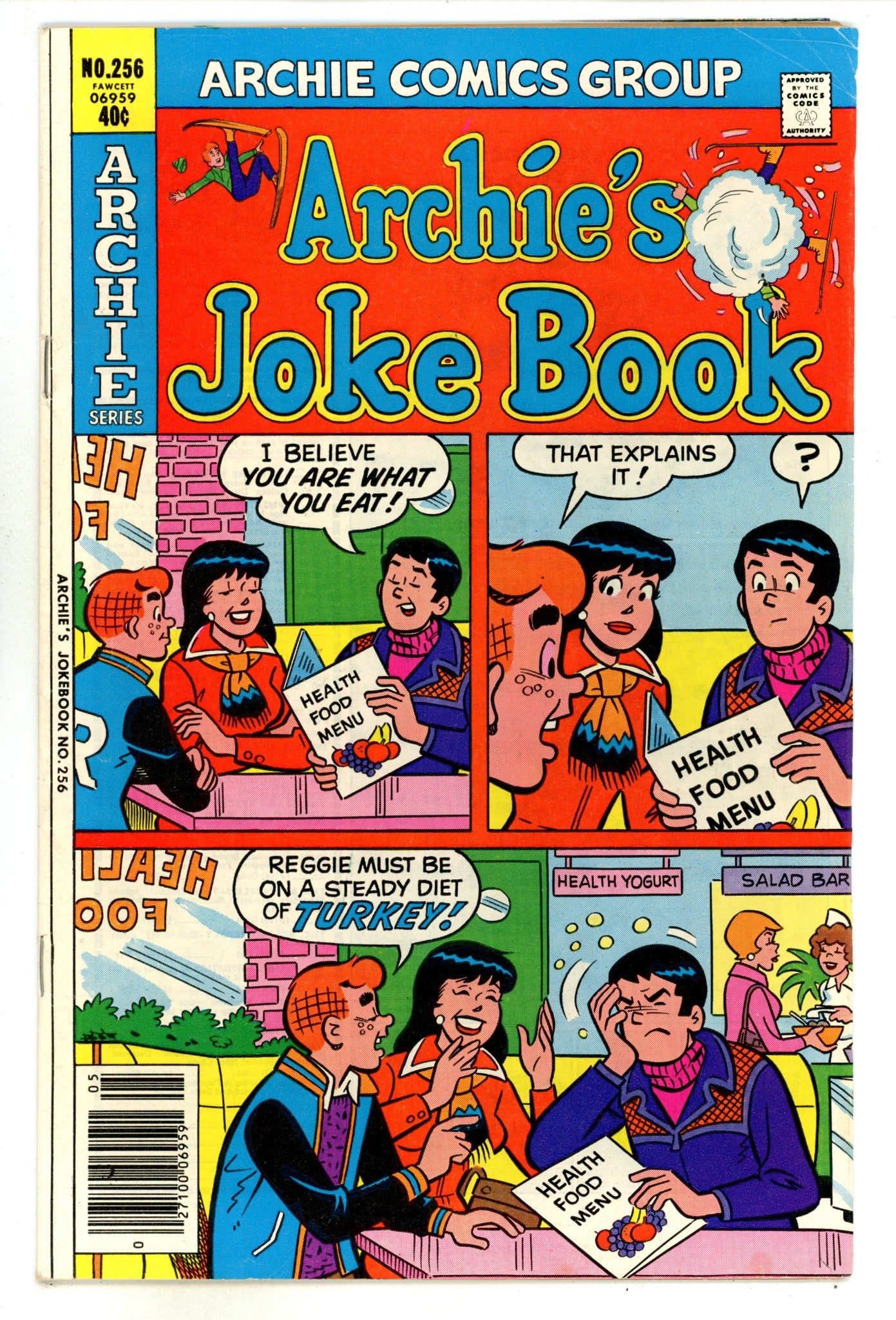 Archie's Joke Book Magazine 256 Low Grade (1979) 